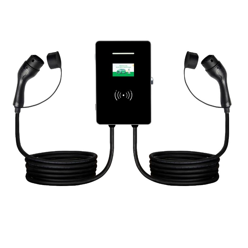 Type 2 Charger - 7kW 14kW 22kW デュアル壁掛け型EV充電器 Type1 Type2