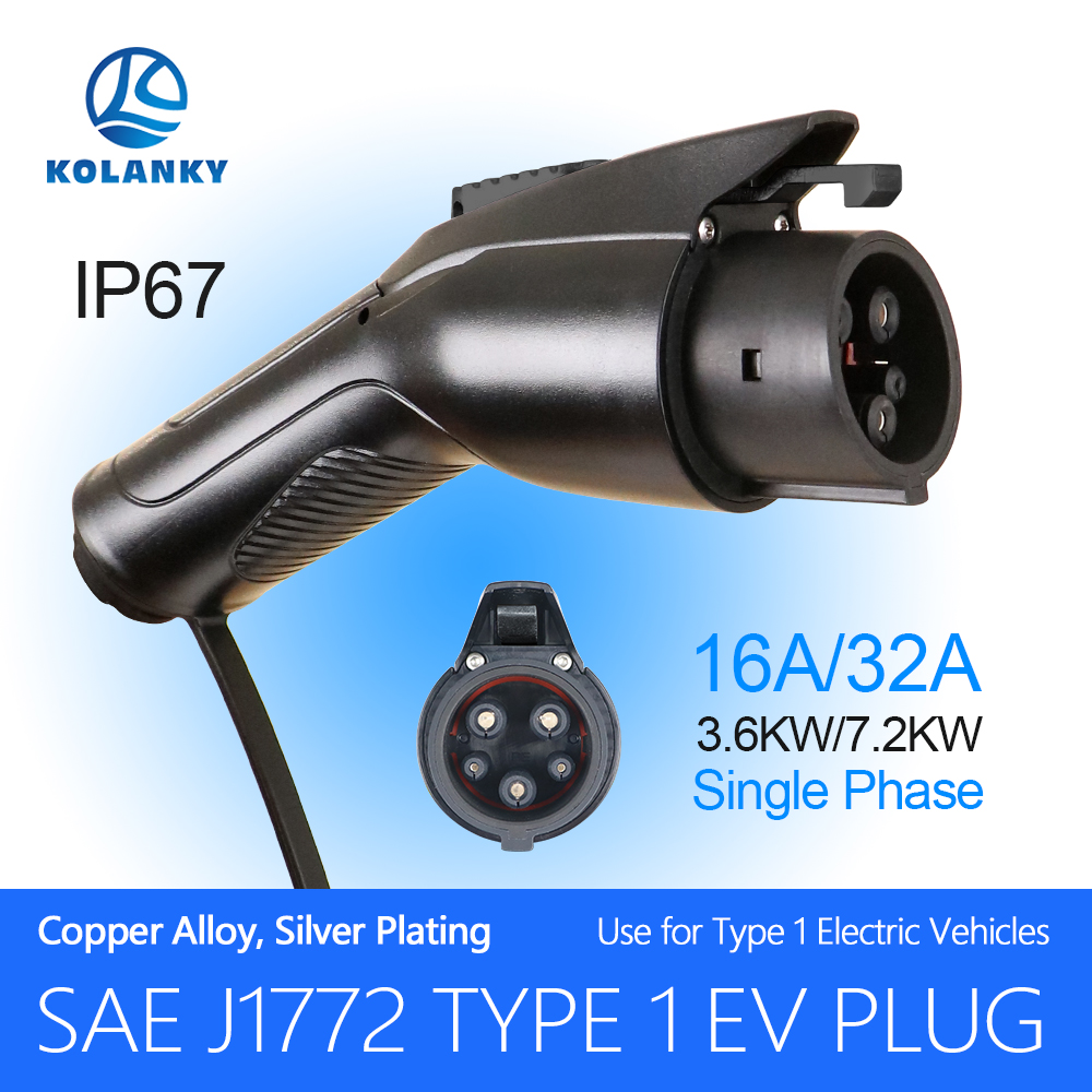 Kolanky-evチャージャープラグアダプター、タイプ1、 - Ev Charger Adapter のレビューと価格