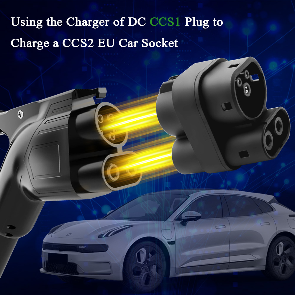 Kolanky CCS1 to CCS2 EV DC 100 - Ccs2 To Ccs1 Fast Charge Adapter 250Kw のレビューと価格