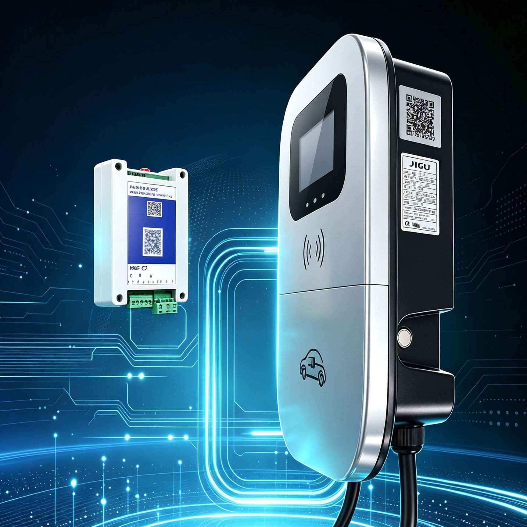 JIGU ダイナミック負荷分散機能付き EV 充電器 タイプ - Wallbox Ev のレビューと価格