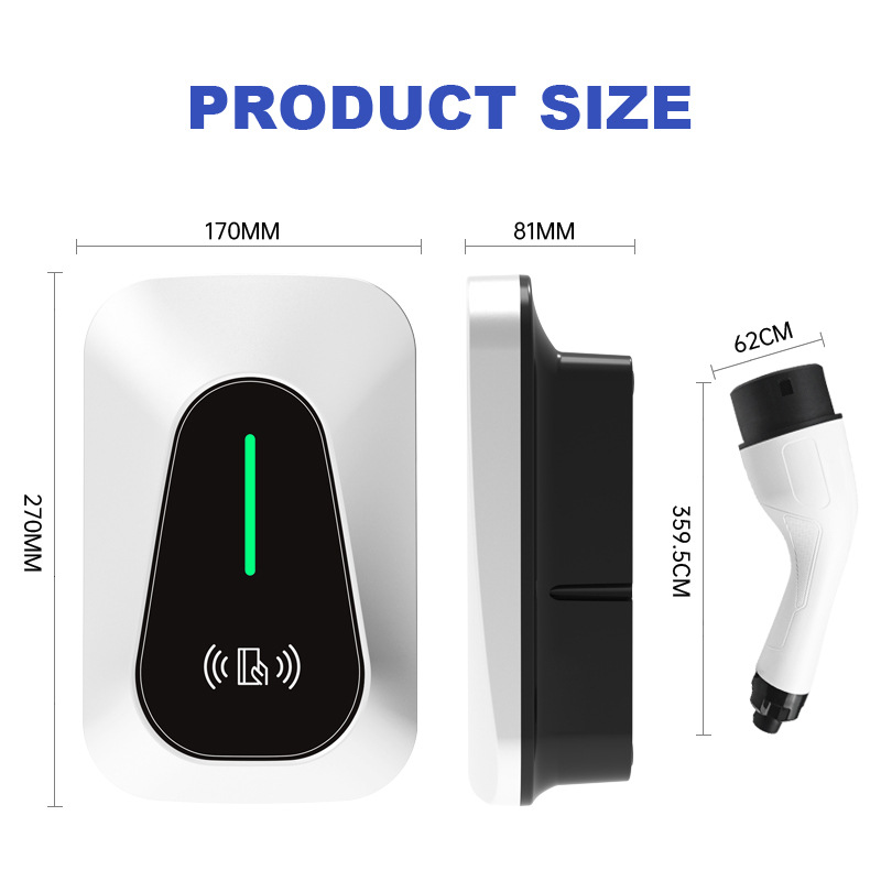 欧州規格7kWタイプ2 EV充電器 カードリーダー Tuya - Type 2 Charger のレビューと価格