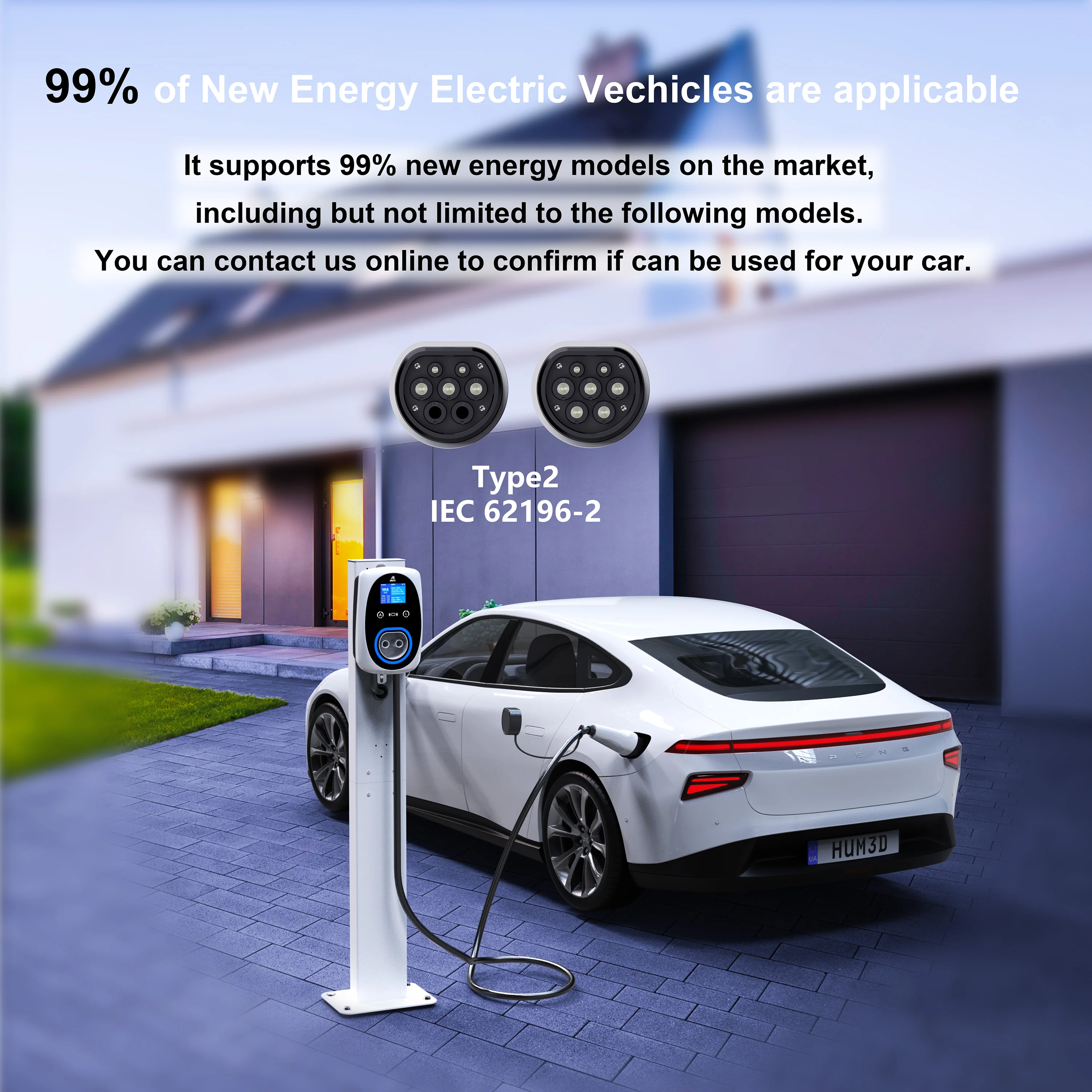 GWUYU EV充電器 32A 7.6KW EVSE ウォー - Wallbox Ev のレビューと価格
