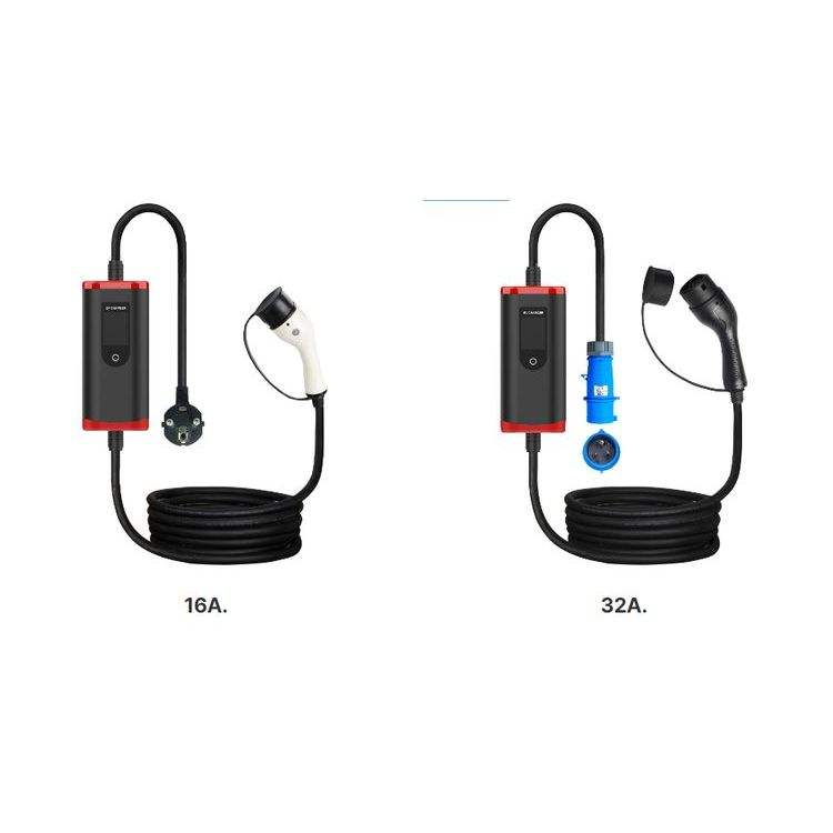 7kw タイプ2（IEC 62196）ポータブルEV充電器  - Portable Ev Charger のレビューと価格