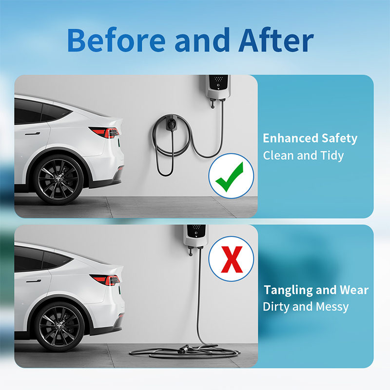 EV充電ケーブルホルダー タイプ1/J1772電気自動車充電 - Ev Charging Cable のレビューと価格